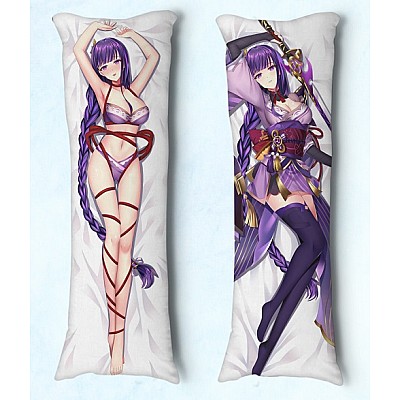 Travesseiro Dakimakura Genshin Impact Raiden Shogun 01